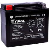 YUASA AGM Battery - YTX20H YUAM72RBH